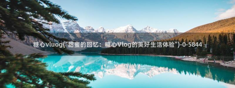 什么是糖心vlog